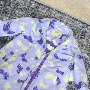 Hatley Lavender / Purple Butterfly Rain Jacket